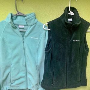 Black Columbia winter vest XS